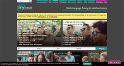 Desktop Screenshot of effective-linguistique.com
